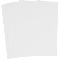 Encaustic Malkarten weiß von Weiß