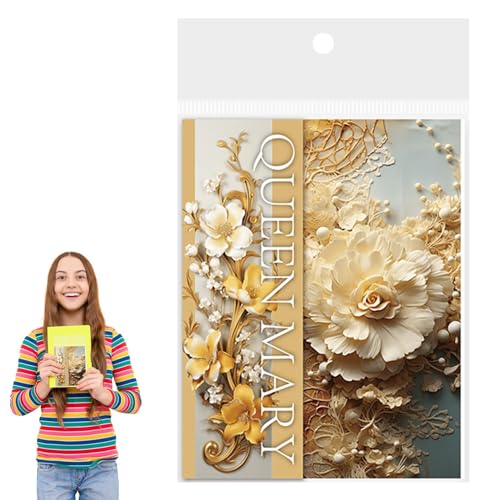 Hobngmuc Decoupage-Papierbögen,Florales Decoupage-Papier | Zerreißbares Scrapbooking-Papier im Blumenstil zum Basteln | Multifunktionales Kunsthandwerkszubehör, dekoratives Briefpapier für das von Hobngmuc