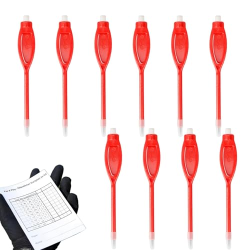 Hobngmuc Golfbleistifte Mit Radiergummi, 10 Stück Golf-Notizbleistifte, 2H Markerstifte Für Golf-Events, Hochzeiten, Firmenmeetings, Kinderzeichnungen Hobngmuc Golfbleistifte Mit Radiergummi, 10 Stück Golf-Notizbleistifte, 2H Markerstifte Für Golf-Events, Hochzeiten, Firmenmeetings, Kinderzeichnungen von Hobngmuc
