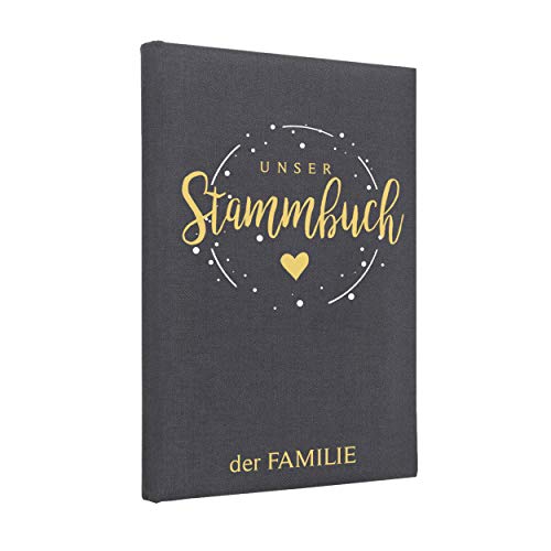 Hochzeitideal Stammbuch der Familie Corella Farbe Einband dunkelgrau von Hochzeitideal