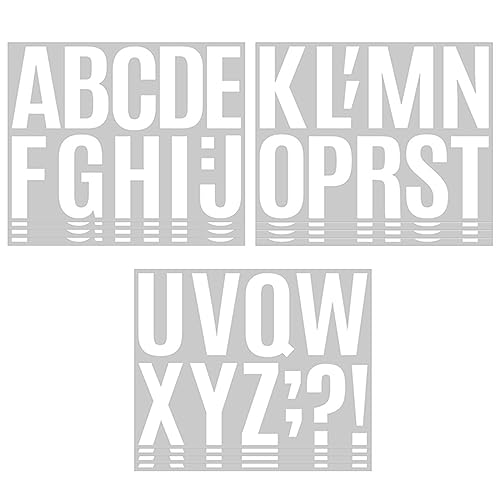 Hodeffior 272 Stück 24 Blatt große Buchstaben-Aufkleber, Vinyl-Alphabet, selbstklebend, wasserfest, Buchstaben auf Aufklebern, Pinnwand, Briefkasten, Buchstaben, Aufkleber für Bastelschilder Hodeffior 272 Stück 24 Blatt große Buchstaben-Aufkleber, Vinyl-Alphabet, selbstklebend, wasserfest, Buchstaben auf Aufklebern, Pinnwand, Briefkasten, Buchstaben, Aufkleber für Bastelschilder von Hodeffior