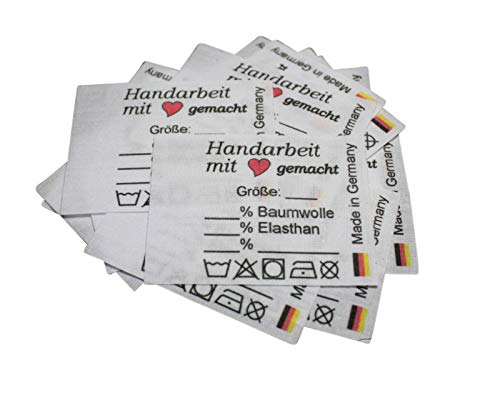 Hödtke Vertrieb 25 Textiletiketten Universal von Hödtke Vertrieb