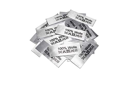 Hödtke Vertrieb 50 Textiletiketten 100% Wolle Hödtke Vertrieb 50 Textiletiketten 100% Wolle von Hödtke Vertrieb
