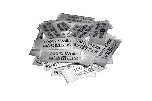 Hödtke Vertrieb 50 Textiletiketten 100% Wolle Hödtke Vertrieb 50 Textiletiketten 100% Wolle von Hödtke Vertrieb