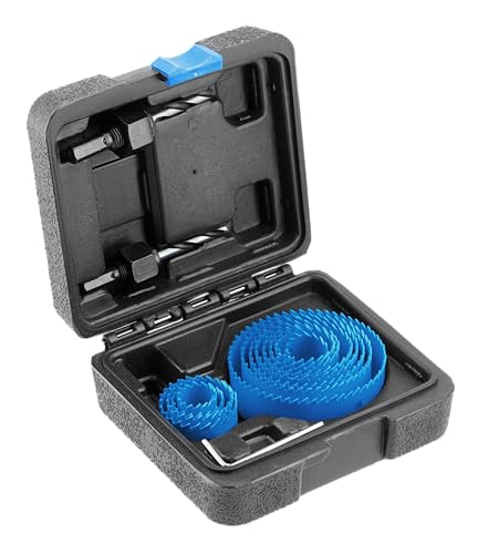 Högert Technik- Lochsägen-Set aus Kohlenstoffstahl 14-tlg. Högert Technik- Lochsägen-Set aus Kohlenstoffstahl 14-tlg. von Högert Technik