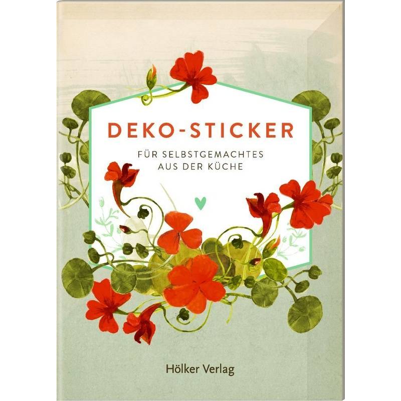 Deko-Sticker - Kapuzinerkresse von Hölker