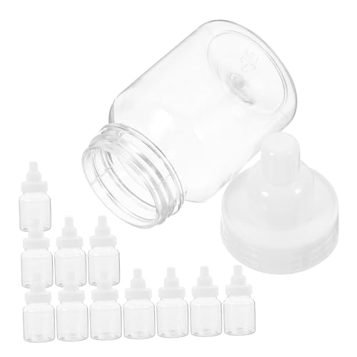 Hoement 12 Stück Teiliges Milchflaschen-förmige Süßigkeitenboxen aus Stabilem PP Transparente Candy Boxen für Shower Hochzeit und Party-gastgeschenke Kreativ und Wiederverwendbar Hoement 12 Stück Teiliges Milchflaschen-förmige Süßigkeitenboxen aus Stabilem PP Transparente Candy Boxen für Shower Hochzeit und Party-gastgeschenke Kreativ und Wiederverwendbar von Hoement