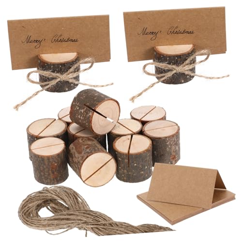 Hoement 20 Sätze Visitenkartenhalter aus Holz Platzkarten Tabellennummer steht Kartenhalter platzieren Tischkartenhalter Fotohalter Inhaber der Tabellennummer Holzschildhalter Papier Beige Hoement 20 Sätze Visitenkartenhalter aus Holz Platzkarten Tabellennummer steht Kartenhalter platzieren Tischkartenhalter Fotohalter Inhaber der Tabellennummer Holzschildhalter Papier Beige von Hoement