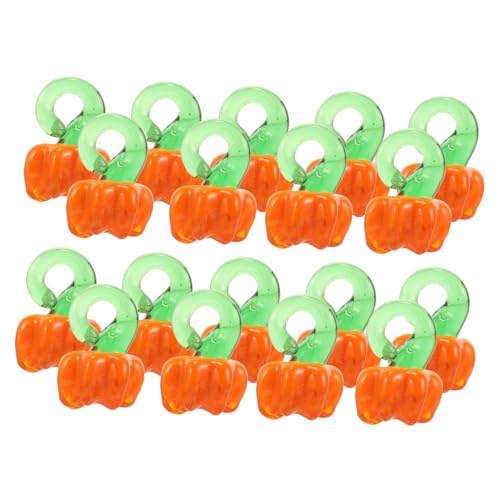 Hoement 20 Stück Glasperlen Kürbis Anhänger für Schmuckherstellung DIY Bastelperlen Halloween Dekoration Kreative Schmuckperlen Zubehör Hoement 20 Stück Glasperlen Kürbis Anhänger für Schmuckherstellung DIY Bastelperlen Halloween Dekoration Kreative Schmuckperlen Zubehör von Hoement