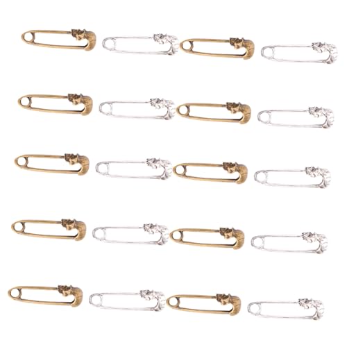 Hoement 20 Stück Teiliges DIY Schmuckzubehör Retro Skull Anhänger aus Langlebiger Legierung für Halsketten Armbänder Schlüsselanhänger und Kreative Bastelprojekte von Hoement
