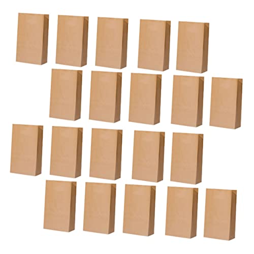 Hoement 20 Stück Verpackungsbeutel Kühlschrank-aufbewahrungsbeutel Brotbackbeutel Ölbeständige Papiertüten Hellbraun Kraftpapier Multifunktional Hoement 20 Stück Verpackungsbeutel Kühlschrank-aufbewahrungsbeutel Brotbackbeutel Ölbeständige Papiertüten Hellbraun Kraftpapier Multifunktional von Hoement