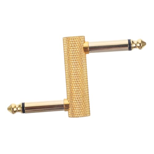Hoement Gitarrenpedal Patch Connector Z Förmiger Stecker Pedalboard Kabelverbinder Stabiles Audio für Gitarren Zubehör und Pedale Kompakt Langlebig Hoement Gitarrenpedal Patch Connector Z Förmiger Stecker Pedalboard Kabelverbinder Stabiles Audio für Gitarren Zubehör und Pedale Kompakt Langlebig von Hoement