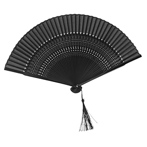 Hoement Handfächer Faltbar Chinesischer Stil Tanz Fächer Elegant Leicht Faltbarer Handventilator für Performance Fotorequisite Party Hochzeit Sommer Reise von Hoement