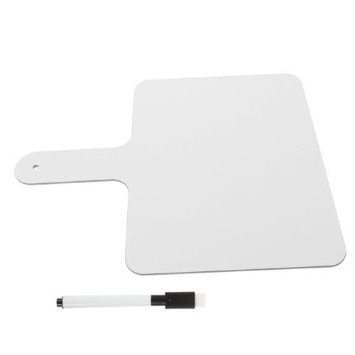 Hoement Handgehaltenes Doppelseitiges Whiteboard mit Stift Abwischbares Schüler Whiteboard für Klassenzimmer zum Schreiben Bewerten und Abstimmen Robust und Vielseitig Einsetzbar von Hoement
