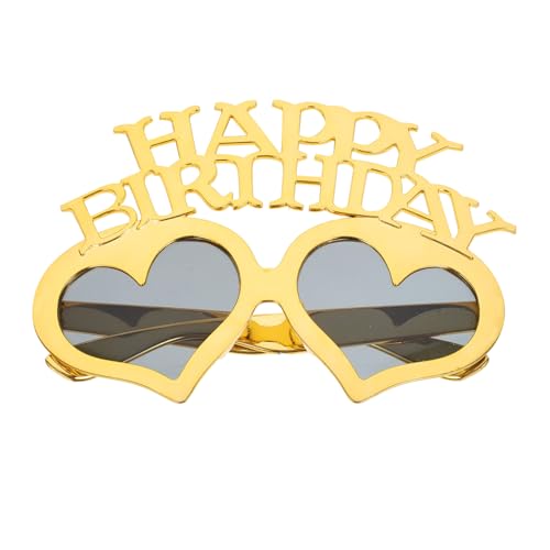 Hoement Herzförmige Geburtstagsbrille aus Leichtem Premium Pc Dekorative Partybrille für Auffälliges Design Geeignet für Geburtstagsfeiern Festliche Stimmung und Spaß Garantiert Hoement Herzförmige Geburtstagsbrille aus Leichtem Premium Pc Dekorative Partybrille für Auffälliges Design Geeignet für Geburtstagsfeiern Festliche Stimmung und Spaß Garantiert von Hoement