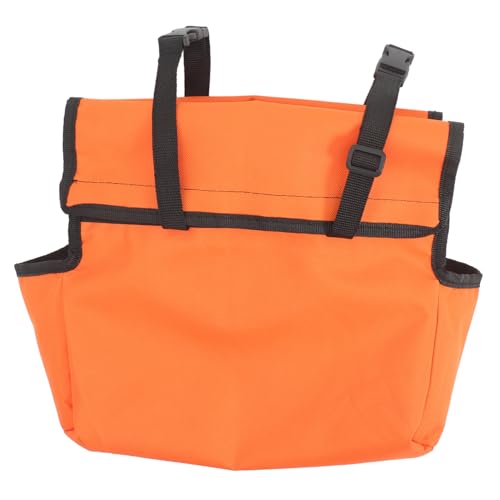 Hoement Leichte Leiter Werkzeugtasche aus Robustem Faltbarer Organizer für Schraubendreher Zangen und Mehr Tragbarer Utility Beutel mit Starkem Halteclip für Teleskopleiternutzung von Hoement