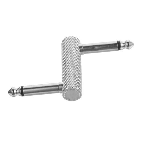 Hoement Metall Gitarren Effektpedal Kupplung Z förmiger Audio Adapter Robuster Pedalverbinder Kompakt und Langlebig für Stabile Verbindung bei Gitarreneffekten Hoement Metall Gitarren Effektpedal Kupplung Z förmiger Audio Adapter Robuster Pedalverbinder Kompakt und Langlebig für Stabile Verbindung bei Gitarreneffekten von Hoement