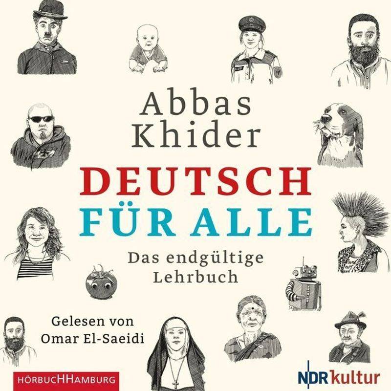 Deutsch Für Alle,2 Audio-Cd - Abbas Khider (Hörbuch) von Hörbuch Hamburg