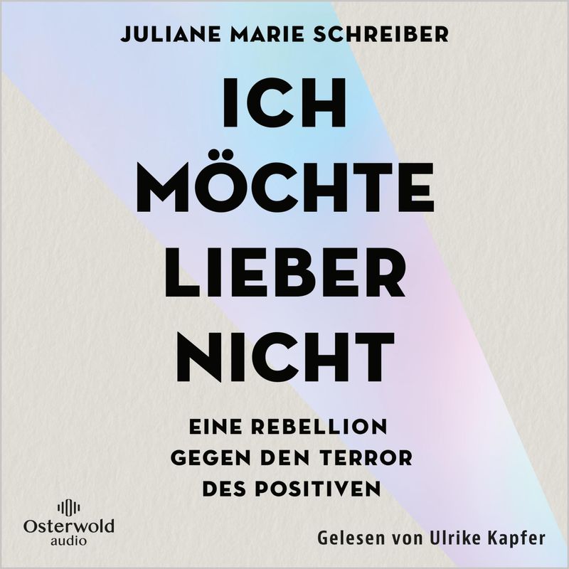 Ich möchte lieber nicht - Juliane Marie Schreiber (Hörbuch-Download) von Hörbuch Hamburg