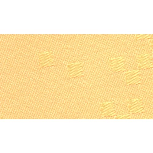Tischdecke ?Yucca? aus Damast mit Aida-Rand für Kreuzstich zum Besticken, 80x80cm, 661123, gelb von Hofer