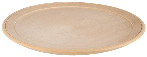 HOFMEISTER® Teller aus Holz, 24 cm Durchmesser aus unbehandeltem Buchenholz von Hofmeister Holzwaren