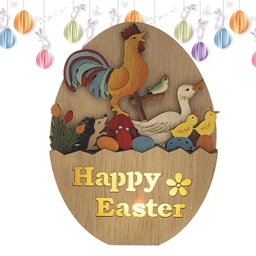Hogvinnatil -Ostern-Tischation,Ostern- -Tischschild,Holzschnitzerei Schild - Niedliche, Exquisite Tischationen, Festliche Heimation für Bücherregale, Schränke, Tische Hogvinnatil -Ostern-Tischation,Ostern- -Tischschild,Holzschnitzerei Schild - Niedliche, Exquisite Tischationen, Festliche Heimation für Bücherregale, Schränke, Tische von Hogvinnatil