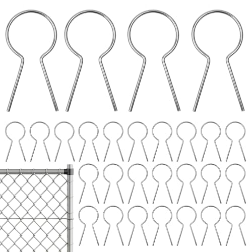 Hogvinnatil Metallzaun Krawatten, Metallkabelbindungen, 100 Stücke Metallkrawatte Verschlungen verzinkter Stahlbefestigungen, Vielseitige Drahtzaunclips Zaunwerkzeuge für die Garden Park Yard Farm Hogvinnatil Metallzaun Krawatten, Metallkabelbindungen, 100 Stücke Metallkrawatte Verschlungen verzinkter Stahlbefestigungen, Vielseitige Drahtzaunclips Zaunwerkzeuge für die Garden Park Yard Farm von Hogvinnatil