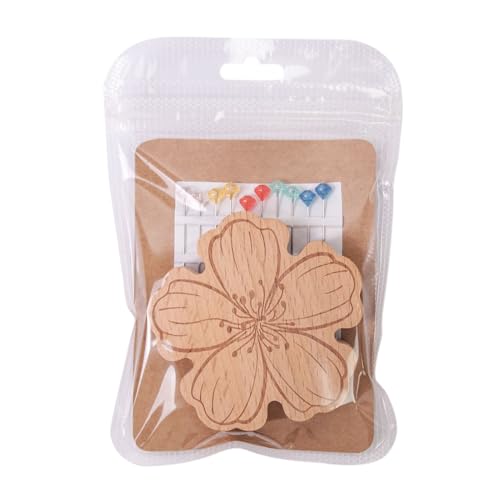 Hogvinnatil Nadelmagnete Für Stickarbeiten - Ordnungshelfer Für Nähnadeln | Mit Holz Blumenmuster Für Stickerei Handarbeit Und Hogvinnatil Nadelmagnete Für Stickarbeiten - Ordnungshelfer Für Nähnadeln | Mit Holz Blumenmuster Für Stickerei Handarbeit Und von Hogvinnatil