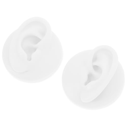 Hohopeti 1 Paar Silikon Ohrmodell für Schmuckpräsentation Realistisches Menschliches Ohr für Ohrringe und Ohrstecker Perfektes Zubehör für Schmuckdisplay und Aufbewahrung Hohopeti 1 Paar Silikon Ohrmodell für Schmuckpräsentation Realistisches Menschliches Ohr für Ohrringe und Ohrstecker Perfektes Zubehör für Schmuckdisplay und Aufbewahrung von Hohopeti