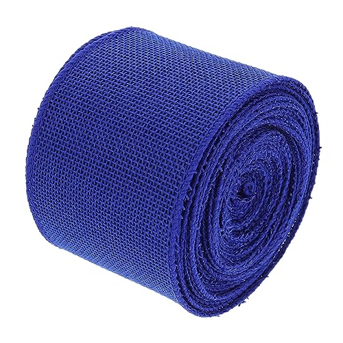 Hohopeti 1 Rolle Gurtbandimitat Aus Leinen Juteband Zierband Für Kränze Sackleinen-stoffband Rotes Wickelband Breit Dekorationen Für Hochzeitszeremonien Fußballband Polyester Blue Hohopeti 1 Rolle Gurtbandimitat Aus Leinen Juteband Zierband Für Kränze Sackleinen-stoffband Rotes Wickelband Breit Dekorationen Für Hochzeitszeremonien Fußballband Polyester Blue von Hohopeti