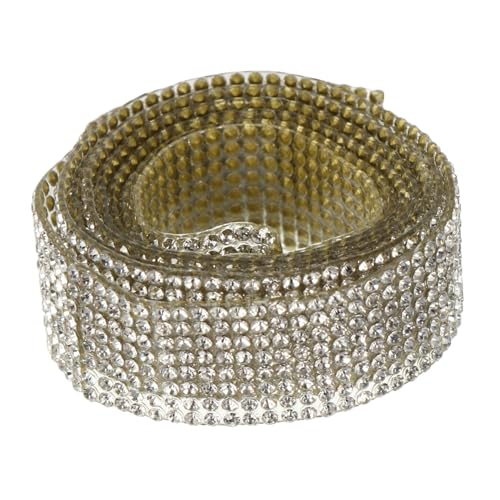 Hohopeti Handwerk Strass Band Rolle 8 Reihen von Blatt Edelsteine Rhein Kleberücken für Hochzeitsdekorationen Hohopeti Handwerk Strass Band Rolle 8 Reihen von Blatt Edelsteine Rhein Kleberücken für Hochzeitsdekorationen von Hohopeti