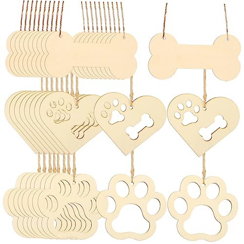 Hohopeti 1 Satz Herzförmige Holzscheiben Unbehandelte DIY Holzplatten mit Juteschnur für Bastelprojekte Geschenkanhänger Tisch und Streudeko für Besondere Anlässe Hohopeti 1 Satz Herzförmige Holzscheiben Unbehandelte DIY Holzplatten mit Juteschnur für Bastelprojekte Geschenkanhänger Tisch und Streudeko für Besondere Anlässe von Hohopeti