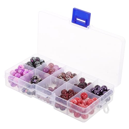 Hohopeti 1 Schachtel Bunte Glasperlen Farben Kleine Runde Spacer Beads für DIY Schmuckherstellung Armbänder Halsketten Basteln Handwerk Zubehör Hohopeti 1 Schachtel Bunte Glasperlen Farben Kleine Runde Spacer Beads für DIY Schmuckherstellung Armbänder Halsketten Basteln Handwerk Zubehör von Hohopeti