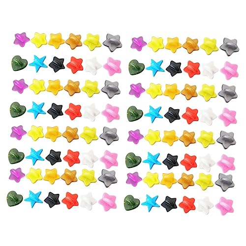 Hohopeti 1 Schachtel Replacement Flat Pin Keepers mit Sicherem Verschluss Farbige Gummi Rückseiten für Anstecknadeln Broschen Reversnadeln DIY Schmuckzubehör Kompatibel mit Standard Nadeln von Hohopeti