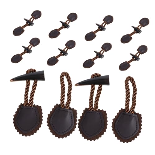Hohopeti 10 Paare Resin Horn Knöpfe mit Knebelverschluss Retro Toggle Buttons für Damenmäntel Sichere Befestigung Dekorative Nähknöpfe für Winterjacken und Wollmäntel Ersatz Dunkelbraun Hohopeti 10 Paare Resin Horn Knöpfe mit Knebelverschluss Retro Toggle Buttons für Damenmäntel Sichere Befestigung Dekorative Nähknöpfe für Winterjacken und Wollmäntel Ersatz Dunkelbraun von Hohopeti