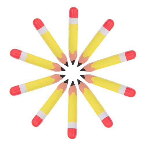 Hohopeti 10 Stück Teiliges Aufblasbares PVC Bleistiftset Gelb Jumbo Partydeko für Schulfeiern und Geburtstage Lebendige Crayon Ballons für Kreative Kindergeburtstags und Halloween Hohopeti 10 Stück Teiliges Aufblasbares PVC Bleistiftset Gelb Jumbo Partydeko für Schulfeiern und Geburtstage Lebendige Crayon Ballons für Kreative Kindergeburtstags und Halloween von Hohopeti