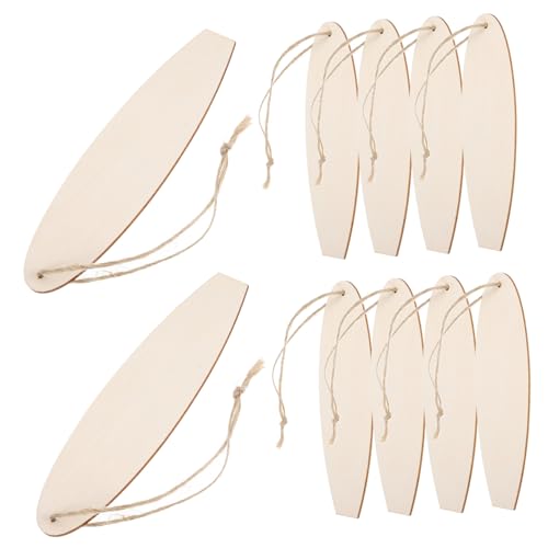 Hohopeti 10 Stück Teiliges DIY holz surfbrett Bemalen Robuste Holzscheiben Kreative für Sommerliche Wanddeko Familienfreundliche Surfbrett holzornamente Hohopeti 10 Stück Teiliges DIY holz surfbrett Bemalen Robuste Holzscheiben Kreative für Sommerliche Wanddeko Familienfreundliche Surfbrett holzornamente von Hohopeti
