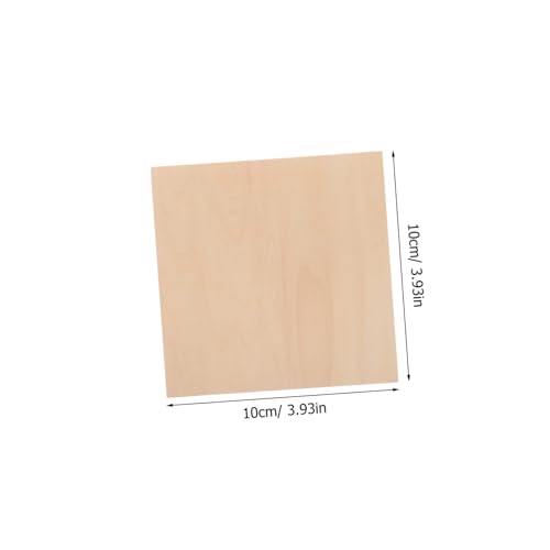 Hohopeti 10 Stück Teiliges Dünne Sperrholzplatten Unbehandelte Holzplatten zum Basteln Vielseitig Einsetzbar für DIY Handwerk Architekturmodelle Pyrographie Leicht zu Schneiden und Hohopeti 10 Stück Teiliges Dünne Sperrholzplatten Unbehandelte Holzplatten zum Basteln Vielseitig Einsetzbar für DIY Handwerk Architekturmodelle Pyrographie Leicht zu Schneiden und von Hohopeti