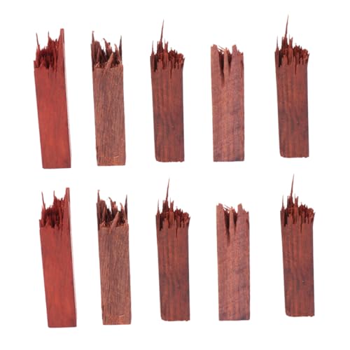Hohopeti 10 Stück Teiliges Holz für DIY Schmuckherstellung Landschaftsdekoration und Anhänger Robustes Holzmaterial Vielseitiges Kunsthandwerkszubehör für Kreative Halsketten und Hohopeti 10 Stück Teiliges Holz für DIY Schmuckherstellung Landschaftsdekoration und Anhänger Robustes Holzmaterial Vielseitiges Kunsthandwerkszubehör für Kreative Halsketten und von Hohopeti