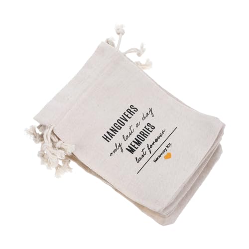 Hohopeti 10 Stück Teiliges Kordelzugbeutel aus Taschen für Junggesellinnenabschied Praktische Geschenktüten und Partydekoration Weiß Hohopeti 10 Stück Teiliges Kordelzugbeutel aus Taschen für Junggesellinnenabschied Praktische Geschenktüten und Partydekoration Weiß von Hohopeti