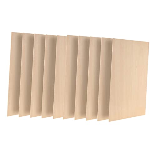 Hohopeti 10 Stück Teiliges Langlebige Rechteckige Holzplatten Unbehandelte Holzscheiben für DIY Basteln Malen Dekoration Holzbastelbedarf Hohopeti 10 Stück Teiliges Langlebige Rechteckige Holzplatten Unbehandelte Holzscheiben für DIY Basteln Malen Dekoration Holzbastelbedarf von Hohopeti