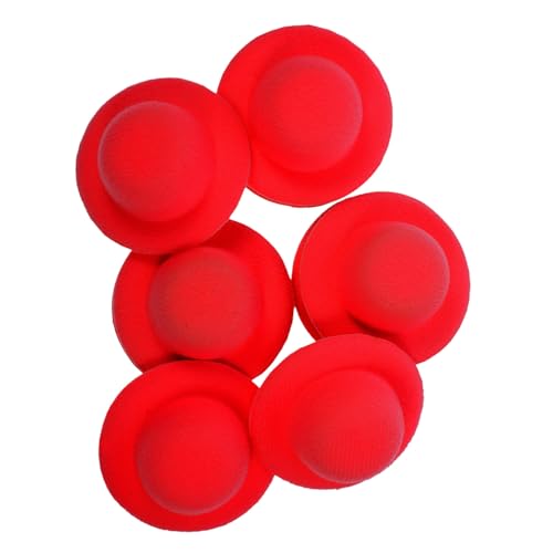 Hohopeti 10 Stück Teiliges Miniatur Strohhüte Rot Detailreiche Puppenhüte für DIY Bastelprojekte Puppenhaus Dekoration Foto Requisiten und Party Zubehör Hohopeti 10 Stück Teiliges Miniatur Strohhüte Rot Detailreiche Puppenhüte für DIY Bastelprojekte Puppenhaus Dekoration Foto Requisiten und Party Zubehör von Hohopeti