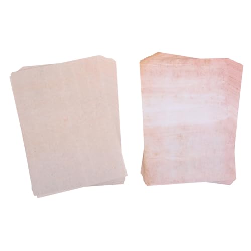 Hohopeti 100 Blatt Vintage Briefpapier Doppelseitiges Retro Schreibpapier mit Dekorativem Rand für Einladungen Scrapbooking und Kreative Projekte Langlebig und Vielseitig Einsetzbar Hohopeti 100 Blatt Vintage Briefpapier Doppelseitiges Retro Schreibpapier mit Dekorativem Rand für Einladungen Scrapbooking und Kreative Projekte Langlebig und Vielseitig Einsetzbar von Hohopeti