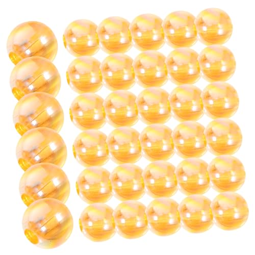 Hohopeti 100 Stück Acryl Perlen Orange Rund mit Leichte Spacer Beads zum Basteln von Schmuck Armbändern Halsketten Robuste DIY Lose Schmuckperlen für Auffädeln und Dekoration Hohopeti 100 Stück Acryl Perlen Orange Rund mit Leichte Spacer Beads zum Basteln von Schmuck Armbändern Halsketten Robuste DIY Lose Schmuckperlen für Auffädeln und Dekoration von Hohopeti