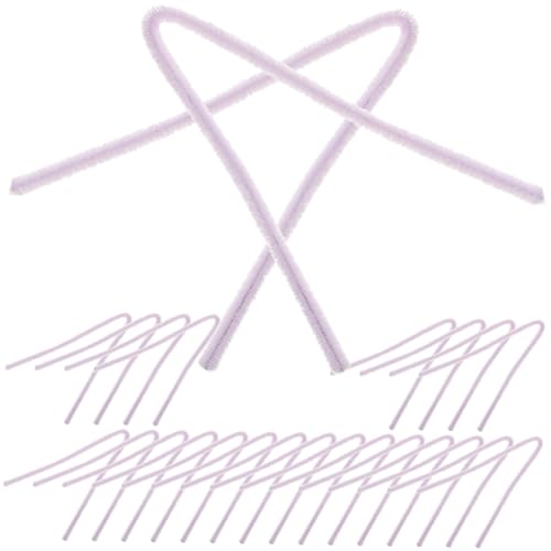 Hohopeti 100 Stück Biegsame Plüschstangen für Flauschige DIY Chenille Sticks Flexible Bastelstäbe aus Draht und Plüsch in Helllila für Handgemachte Kunst und Frühe Bildung Hohopeti 100 Stück Biegsame Plüschstangen für Flauschige DIY Chenille Sticks Flexible Bastelstäbe aus Draht und Plüsch in Helllila für Handgemachte Kunst und Frühe Bildung von Hohopeti