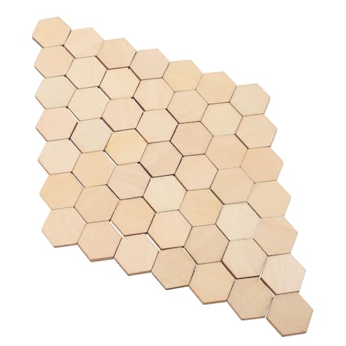 Hohopeti 100 Stück Buchenholz Sechseckige Holzformen zum Basteln DIY Holzornamente für Hochzeit Geburtstag Weihnachtsdeko Natürliche Bastelholzscheiben Glatte Oberfläche Langlebig und Hohopeti 100 Stück Buchenholz Sechseckige Holzformen zum Basteln DIY Holzornamente für Hochzeit Geburtstag Weihnachtsdeko Natürliche Bastelholzscheiben Glatte Oberfläche Langlebig und von Hohopeti