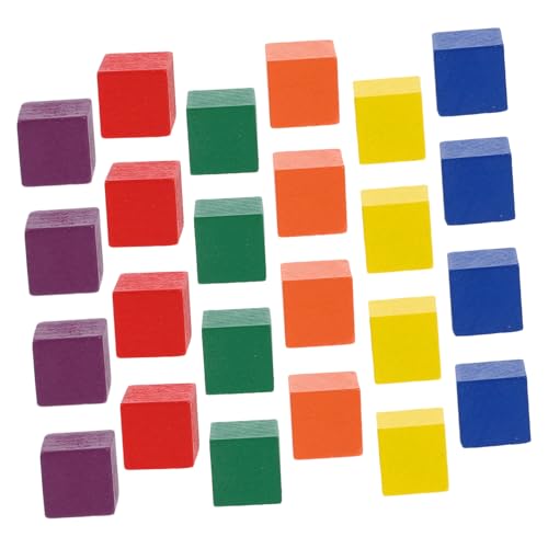 Hohopeti 100 Stück Bunte Holzbausteine Quadratisch Glatt Splintfrei Bastelwürfel für Erwachsene DIY Dekoration und Kreative Bauprojekte Hohopeti 100 Stück Bunte Holzbausteine Quadratisch Glatt Splintfrei Bastelwürfel für Erwachsene DIY Dekoration und Kreative Bauprojekte von Hohopeti