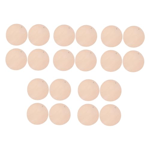 Hohopeti 100 Stück DIY Holzplättchen Rund mit Loch Natürliche Holzscheiben für Schmuckherstellung Anhänger Basteln Hochzeit Dekoration Handarbeit Zubehör Hohopeti 100 Stück DIY Holzplättchen Rund mit Loch Natürliche Holzscheiben für Schmuckherstellung Anhänger Basteln Hochzeit Dekoration Handarbeit Zubehör von Hohopeti