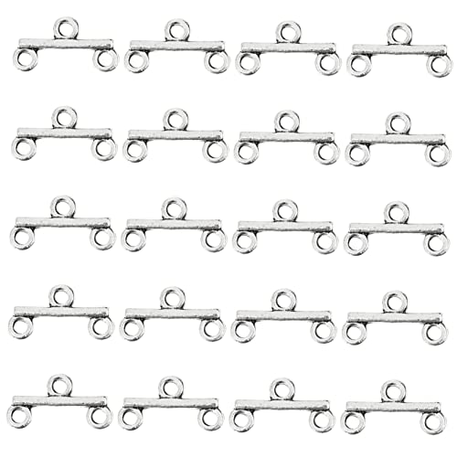 Hohopeti 100 Stück DIY Schmuckverschlüsse in Antik Silber Langlebige Legierungsverschlüsse für Halsketten und Armbänder Robust und Langlebig für Schmuckherstellung und Bastelprojekte Hohopeti 100 Stück DIY Schmuckverschlüsse in Antik Silber Langlebige Legierungsverschlüsse für Halsketten und Armbänder Robust und Langlebig für Schmuckherstellung und Bastelprojekte von Hohopeti