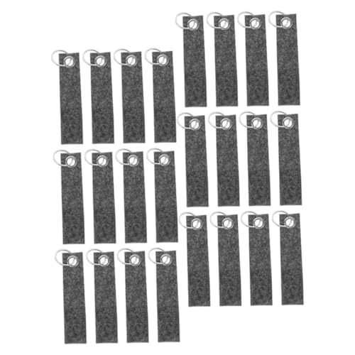 Hohopeti 100 Stück Filz Schlüsselanhänger Rohlinge Vielseitig Einsetzbar als DIY Taschenanhänger Kreative Filzblanks für Bastelprojekte Robuste Schlüsselanhänger Dekoration Hohopeti 100 Stück Filz Schlüsselanhänger Rohlinge Vielseitig Einsetzbar als DIY Taschenanhänger Kreative Filzblanks für Bastelprojekte Robuste Schlüsselanhänger Dekoration von Hohopeti